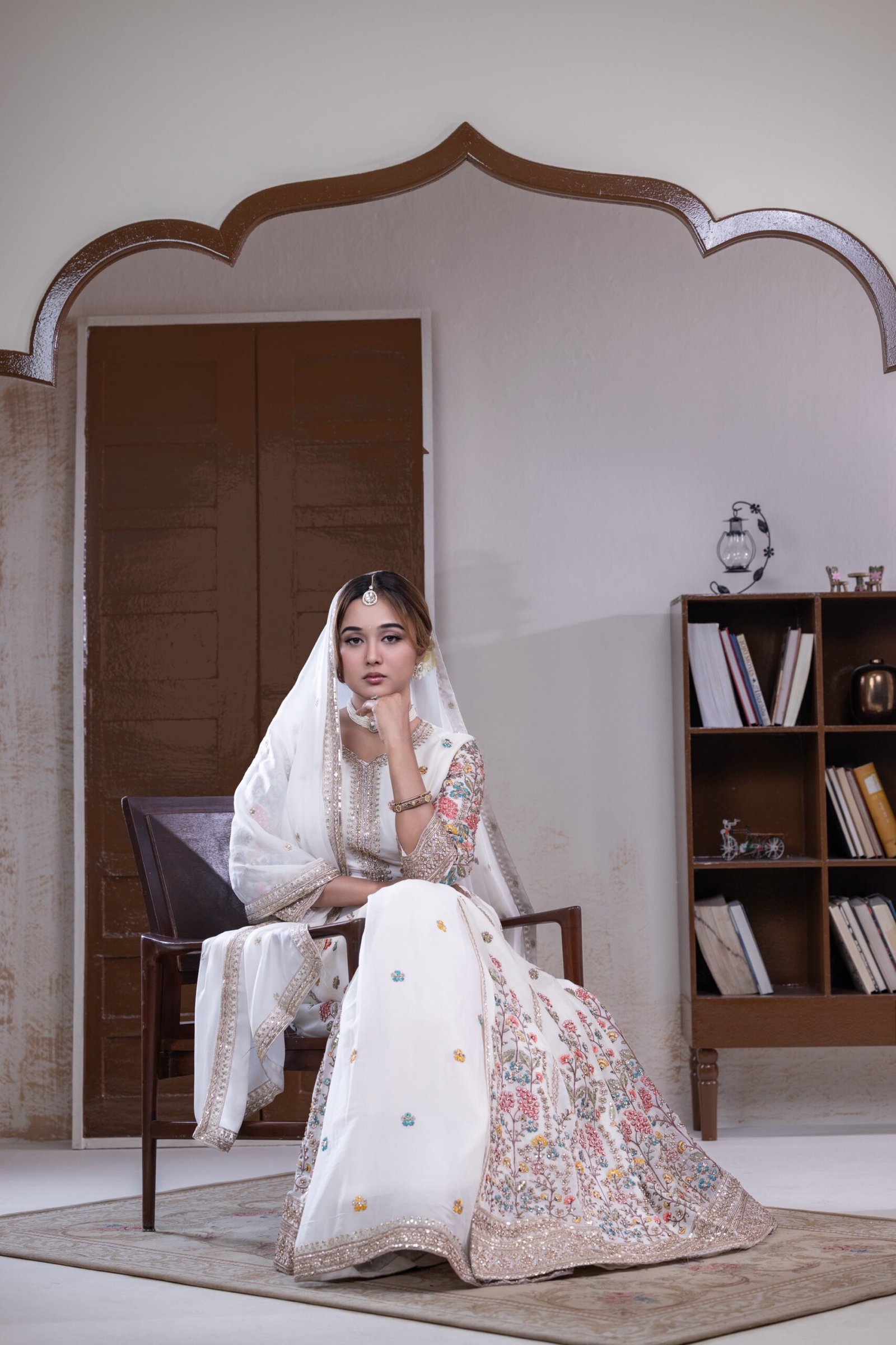 fancy gown centre cut